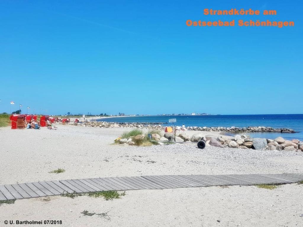 Strandperle - Ihre Ferienwohnung Schönhagen Exterior foto